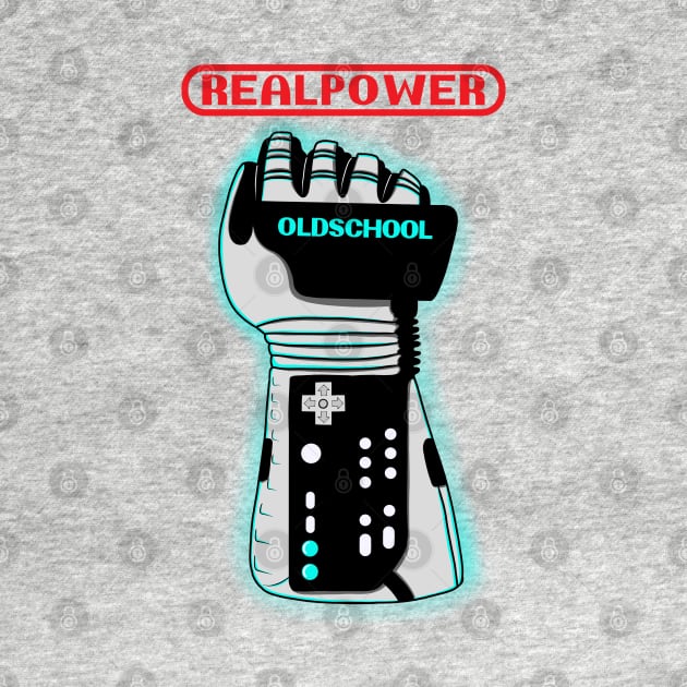 Old School Power Glove by chrisnazario